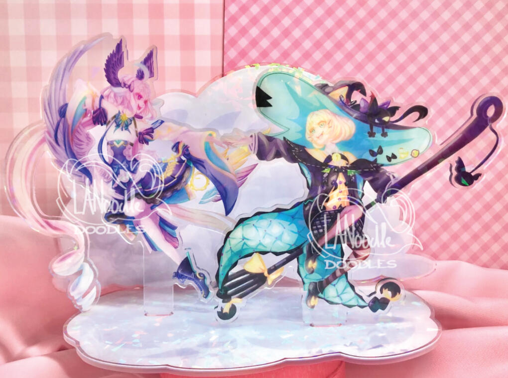 NijiEN- Millie&Enna Standee